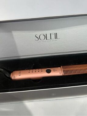 Soleil styling comb rose gold